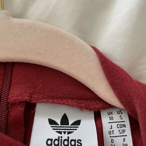 Red Adidas dress size small - Picture 2 of 5